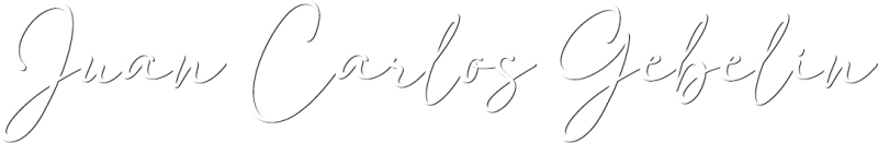 Juan Carlos Gebelin rubrica 