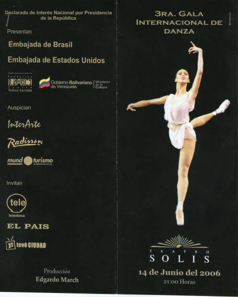 3a. Gala Internacional de Danza 2006