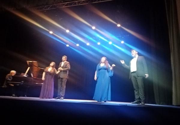 Cuarteto er acto La Boheme Teatro Politeama